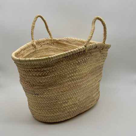 Χειροποίητη ψάθινη τσάντα απλή